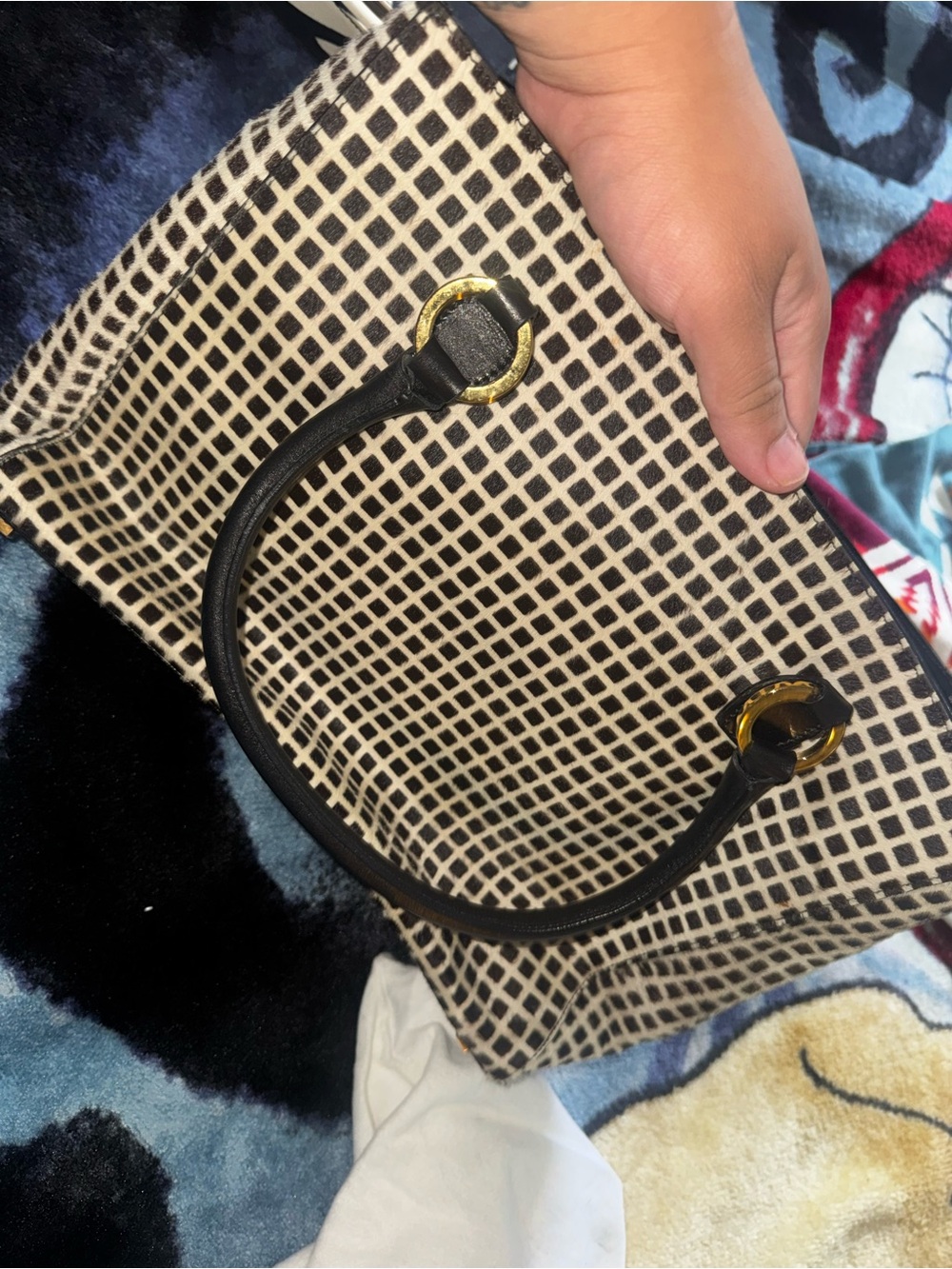 Kate Spade pony hair handbag